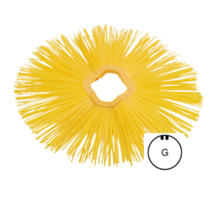 Brush Ring Beeline® 114x500 PP 2.0 YL